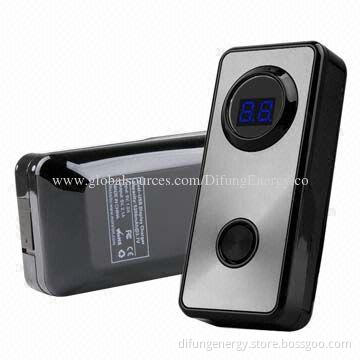 Rechargeable External Mobile Phone Battery Chargers, 5,200mAh Capacity, 5V/2.1A Output